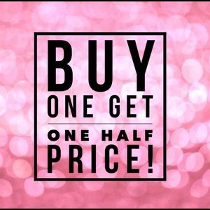 BUY ONE GET ONE 50% OFF!!!!